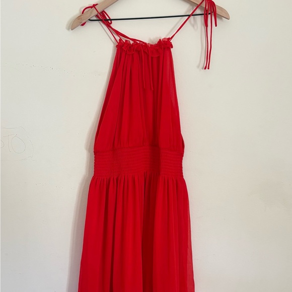 NWT Banana Republic Red Maxi Dress - Picture 2 of 6